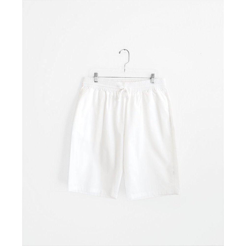 Organic by John Patrick White Cotton Stretch Waist Bermuda Shorts 3 US Large NWT